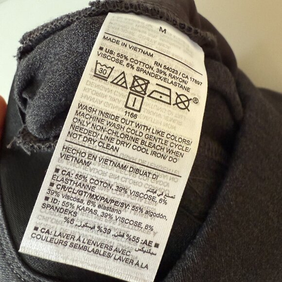 BNWT Old Navy Wide Leg Grey Trousers - Picture 7 of 7